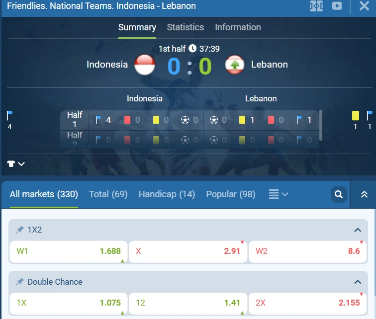 1xbet betting multi live